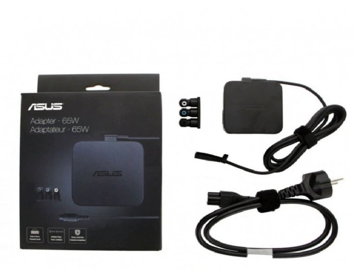 ASUS LAPTOP ADAPTOR 65W 19V / 3.42A WITH 4MM|4.5MM|5.5MM UNIVERSAL PIN